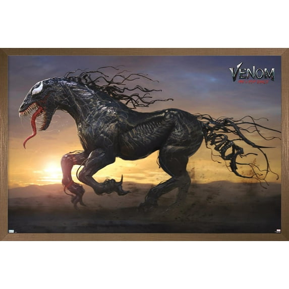 Marvel Venom: The Last Dance - Symbiote Horse Wall Poster, 14.725" x 22.375" Framed