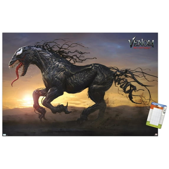 Marvel Venom: The Last Dance - Symbiote Horse Wall Poster, 14.725" x 22.375"