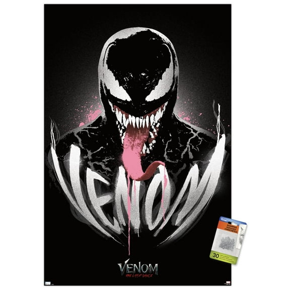 Marvel Venom: The Last Dance - Venom Wall Poster with Pushpins, 22.375" x 34"