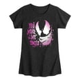 thumbnail image 1 of Marvel Venom - Valentine You Make Me Smile - Toddler And Youth Girls Fitted Short Sleeve Graphic T-Shirt, 1 of 5