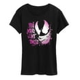 thumbnail image 1 of Marvel Venom - Valentine You Make Me Smile - Women's Short Sleeve Graphic T-Shirt, 1 of 5