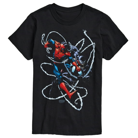 Marvel Venom - Vs Spider-Man - Men's Short Sleeve Graphic T-Shirt