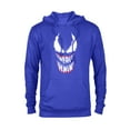 thumbnail image 1 of Marvel Venom We Are Venom Face Grin - Pullover Hoodie for Adults- Customized-Royal Heather, 1 of 5