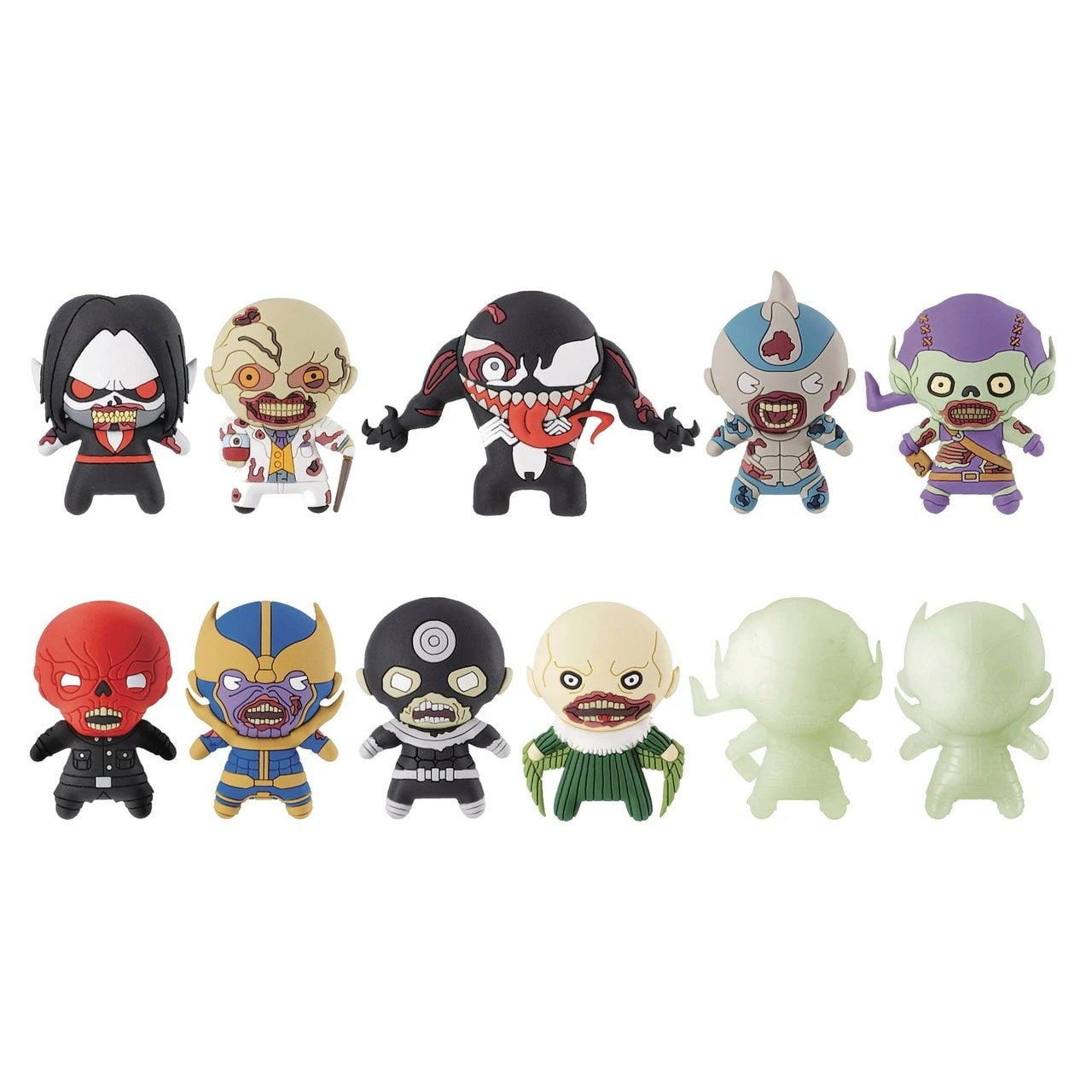 Marvel Villain Zombies 3D Foam Keychain (1 Random) - Walmart.com