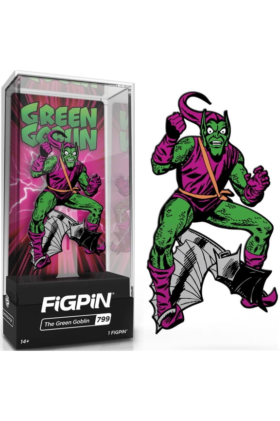 Marvel Villains Green Goblin FiGPiN Classic 3-In Enamel Pin