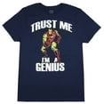 thumbnail image 1 of Marvel Vintage Iron Man Men's T-Shirt Trust Me I'm  A Genius Navy, 1 of 5