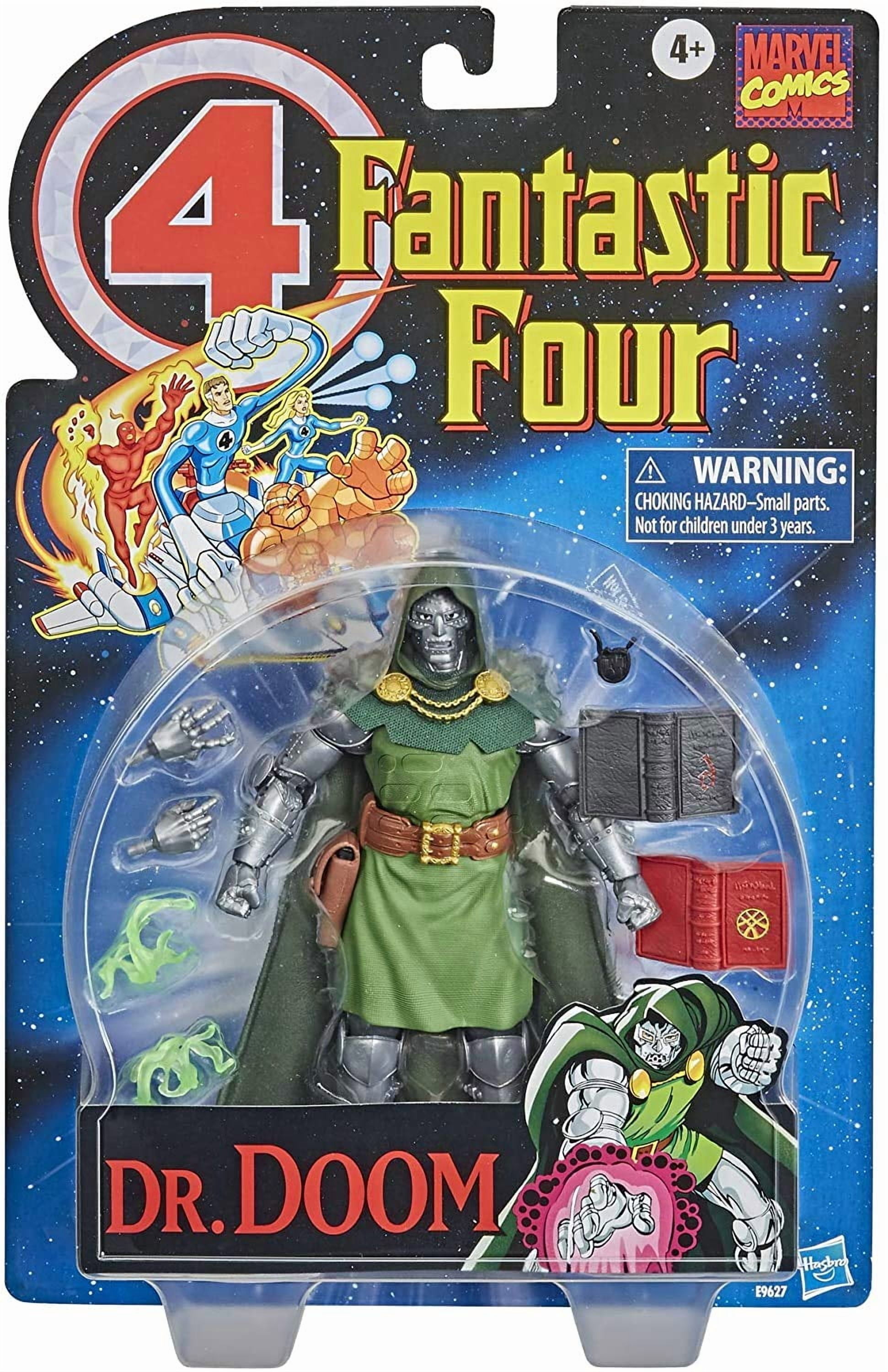 Marvel Vintage Series Retro 6-inch Scale Dr. Doom Fantastic 4 Action Figure Toy