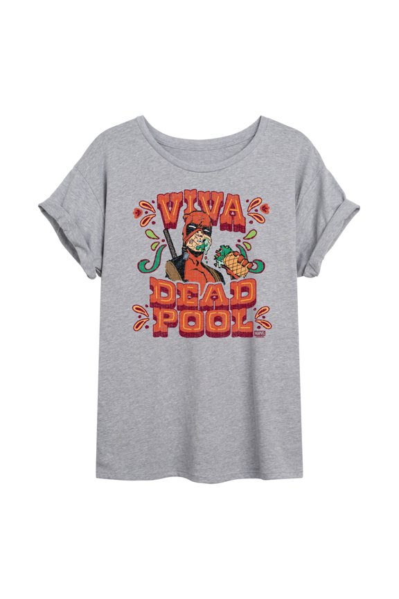 - Viva Deadpool - Women's Oversized Graphic T-Shirt