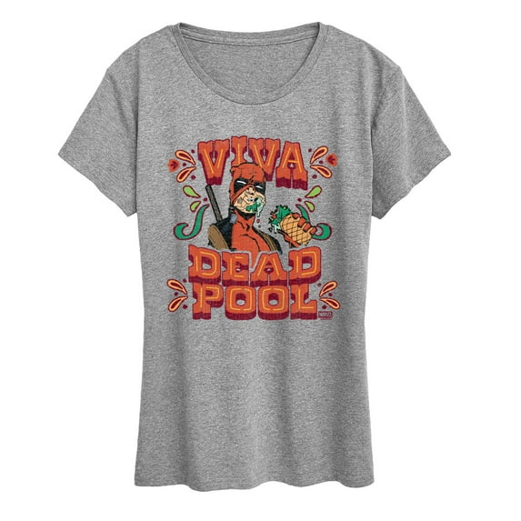 Marvel - Viva Deadpool - Women's Short Sleeve Graphic T-Shirt