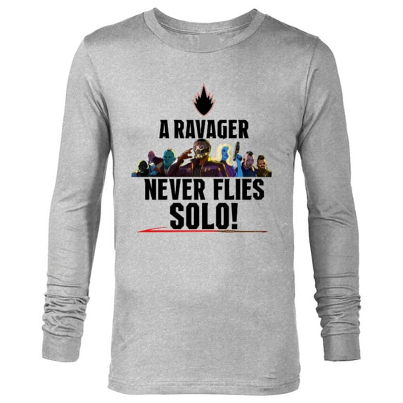 Marvel WHAT IF…? A Ravager Never Flies Solo Standard - Long Sleeve T-Shirt for Men – Customized-Athletic Heather