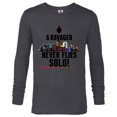 thumbnail image 1 of Marvel WHAT IF…? A Ravager Never Flies Solo Standard - Long Sleeve T-Shirt for Men – Customized-Charcoal Heather, 1 of 5