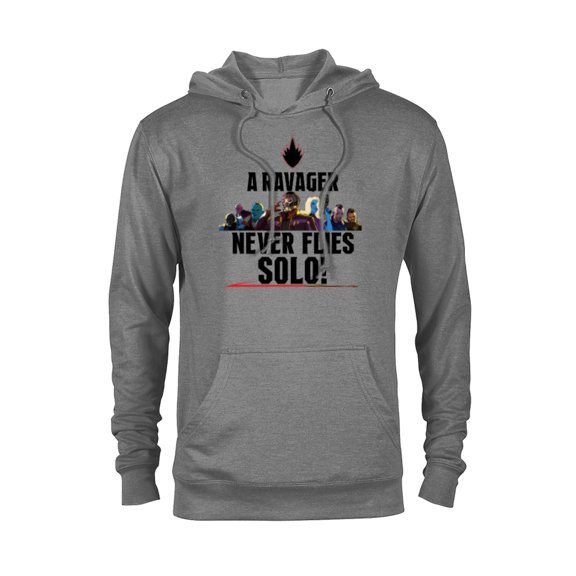 Marvel WHAT IF…? A Ravager Never Flies Solo Standard - Pullover Hoodie for Adults – Customized-Graphite Heather