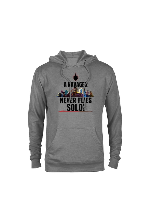 WHAT IF…? A Ravager Never Flies Solo Standard - Pullover Hoodie for Adults – Customized-Graphite Heather
