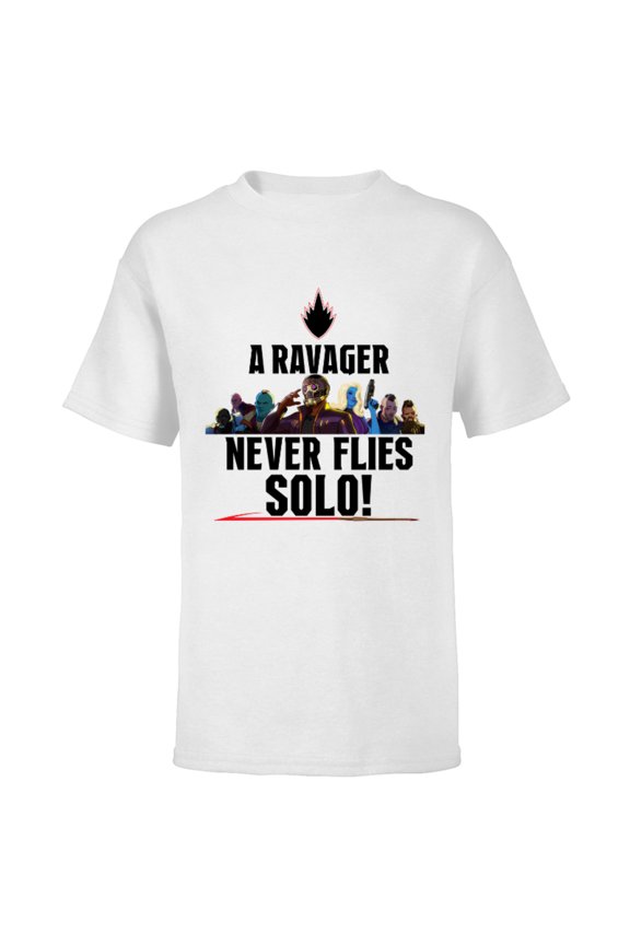 WHAT IF…? A Ravager Never Flies Solo Standard - Short Sleeve T-Shirt for Kids – Customized-White