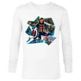 thumbnail image 1 of Marvel WHAT IF…? Captain Carter Collage - Long Sleeve T-Shirt for Men – Customized-White, 1 of 5