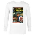 thumbnail image 1 of Marvel WHAT IF…? Captain Carter Comic Cover - Long Sleeve T-Shirt for Men – Customized-White, 1 of 5
