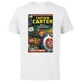 thumbnail image 1 of Marvel WHAT IF…? Captain Carter Comic Cover - Short Sleeve Cotton T-Shirt for Adults - Customized-White, 1 of 5