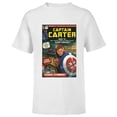 thumbnail image 1 of Marvel WHAT IF…? Captain Carter Comic Cover - Short Sleeve T-Shirt for Kids – Customized-White, 1 of 5