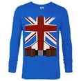 thumbnail image 1 of Marvel WHAT IF…? Captain Carter Costume - Long Sleeve T-Shirt for Men – Customized-Royal, 1 of 5