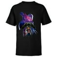 thumbnail image 1 of Marvel WHAT IF…? Captain Carter Hydra Stomper The Watcher - Short Sleeve T-Shirt for Kids – Customized-Black, 1 of 5