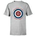 thumbnail image 1 of Marvel WHAT IF…? Captain Carter I Have A Shield - Short Sleeve T-Shirt for Kids – Customized-Athletic Heather, 1 of 5