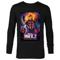 thumbnail image 1 of Marvel WHAT IF…? Captain Carter Poster - Long Sleeve T-Shirt for Men – Customized-Black, 1 of 5