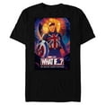 thumbnail image 1 of Marvel WHAT IF…? Captain Carter Poster - Short Sleeve Blended T-Shirt for Adults – Customized-Black, 1 of 5