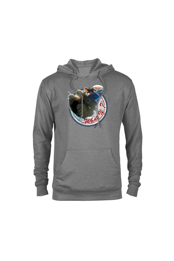WHAT IF…? Captain Carter Rides Hydra Stomper - Pullover Hoodie for Adults – Customized-Graphite Heather