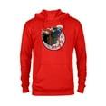 thumbnail image 1 of Marvel WHAT IF…? Captain Carter Rides Hydra Stomper - Pullover Hoodie for Adults – Customized-Red Heather, 1 of 5