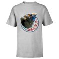 thumbnail image 1 of Marvel WHAT IF…? Captain Carter Rides Hydra Stomper - Short Sleeve T-Shirt for Kids – Customized-Athletic Heather, 1 of 5