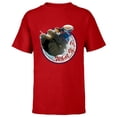 thumbnail image 1 of Marvel WHAT IF…? Captain Carter Rides Hydra Stomper - Short Sleeve T-Shirt for Kids – Customized-Red, 1 of 5