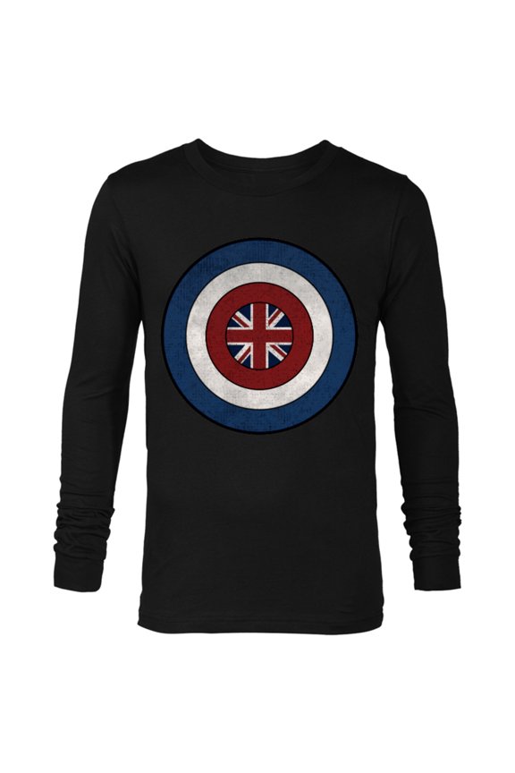 WHAT IF…? Captain Carter Shield - Long Sleeve T-Shirt for Men – Customized-Black