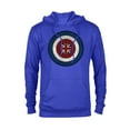 thumbnail image 1 of Marvel WHAT IF…? Captain Carter Shield - Pullover Hoodie for Adults – Customized-Royal Heather, 1 of 5