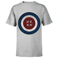 thumbnail image 1 of Marvel WHAT IF…? Captain Carter Shield - Short Sleeve T-Shirt for Kids – Customized-Athletic Heather, 1 of 5