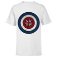 thumbnail image 1 of Marvel WHAT IF…? Captain Carter Shield - Short Sleeve T-Shirt for Kids – Customized-White, 1 of 5