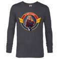 thumbnail image 1 of Marvel WHAT IF…? Captain Marvel So, Where’s The Fight Standard - Long Sleeve T-Shirt for Men – Customized-Charcoal Heather, 1 of 5