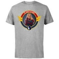 thumbnail image 1 of Marvel WHAT IF…? Captain Marvel So, Where’s The Fight Standard - Short Sleeve Cotton T-Shirt for Adults - Customized-Athletic Heather, 1 of 5