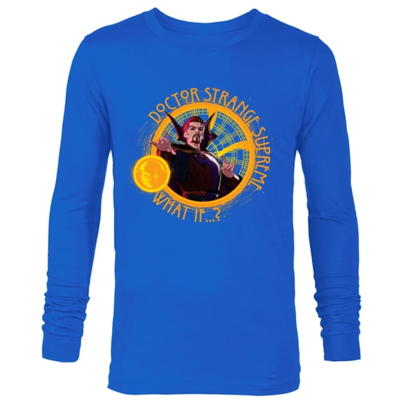 Marvel WHAT IF…? Doctor Strange Supreme Standard - Long Sleeve T-Shirt for Men – Customized-Royal
