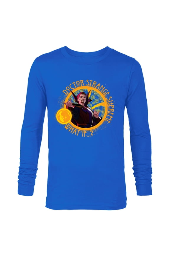 WHAT IF…? Doctor Strange Supreme Standard - Long Sleeve T-Shirt for Men – Customized-Royal