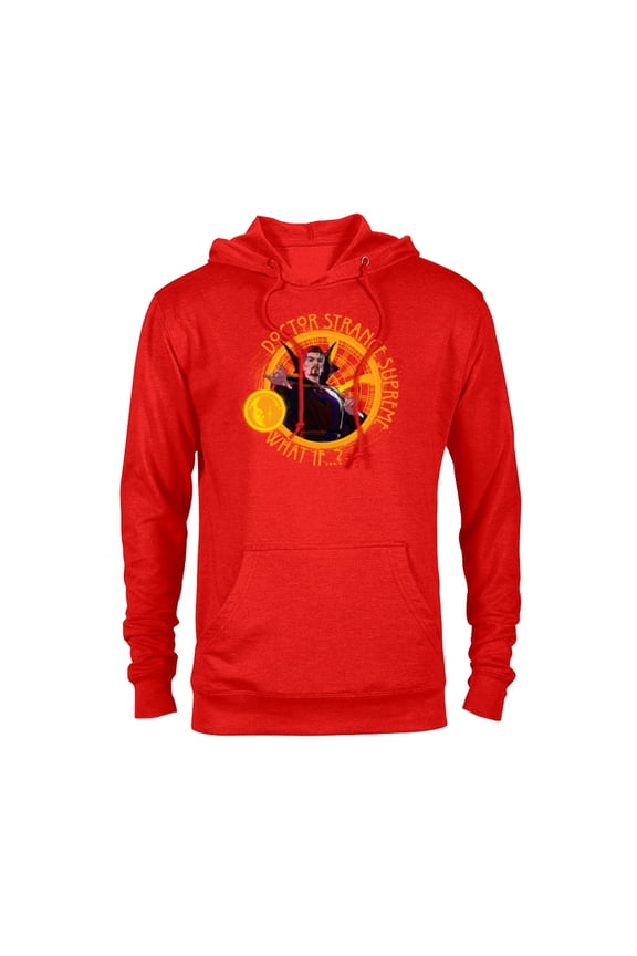 WHAT IF…? Doctor Strange Supreme Standard - Pullover Hoodie for Adults – Customized-Red Heather