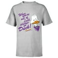 thumbnail image 1 of Marvel WHAT IF…? Howard The Duck Always Go Duck - Short Sleeve T-Shirt for Kids – Customized-Athletic Heather, 1 of 5