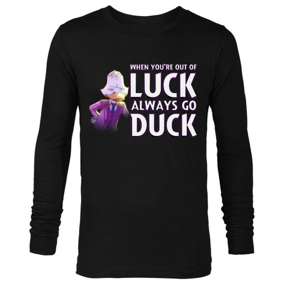 Marvel WHAT IF…? Howard The Duck When You’re Out of Luck - Long Sleeve T-Shirt for Men – Customized-Black