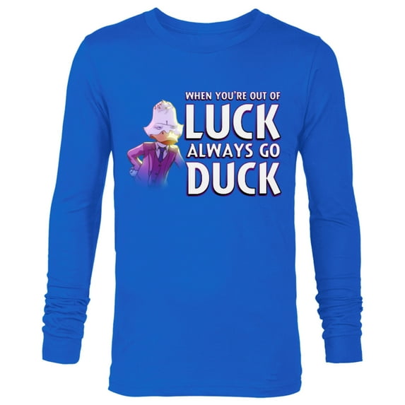 Marvel WHAT IF…? Howard The Duck When You’re Out of Luck - Long Sleeve T-Shirt for Men – Customized-Royal
