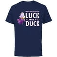 thumbnail image 1 of Marvel WHAT IF…? Howard The Duck When You’re Out of Luck - Short Sleeve Cotton T-Shirt for Adults - Customized-Navy, 1 of 5