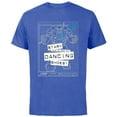 thumbnail image 1 of Marvel WHAT IF…? Hydra Stomper Stark Made Me Dancing Shoes - Short Sleeve Cotton T-Shirt for Adults - Customized-Royal Heather, 1 of 5