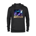 thumbnail image 1 of Marvel WHAT IF…? I Am The Watcher Cosmic - Pullover Hoodie for Adults – Customized-Black, 1 of 5