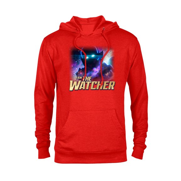 Marvel WHAT IF…? I Am The Watcher Cosmic - Pullover Hoodie for Adults – Customized-Red Heather
