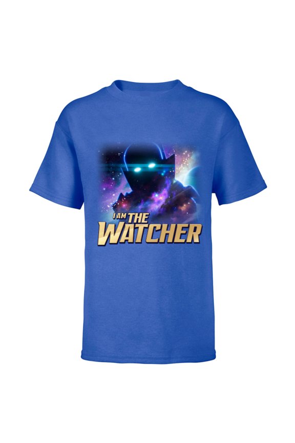 WHAT IF…? I Am The Watcher Cosmic - Short Sleeve T-Shirt for Kids – Customized-Royal