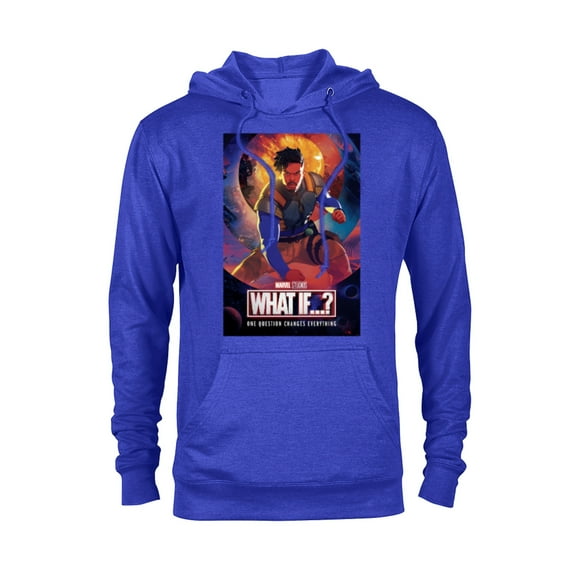 Marvel WHAT IF…? Killmonger Comic Cover Standard - Pullover Hoodie for Adults – Customized-Royal Heather