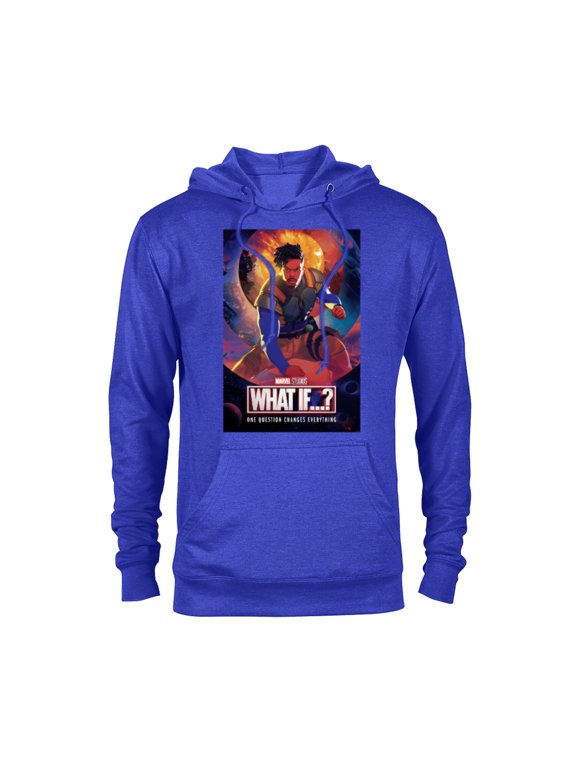 WHAT IF…? Killmonger Comic Cover Standard - Pullover Hoodie for Adults – Customized-Royal Heather